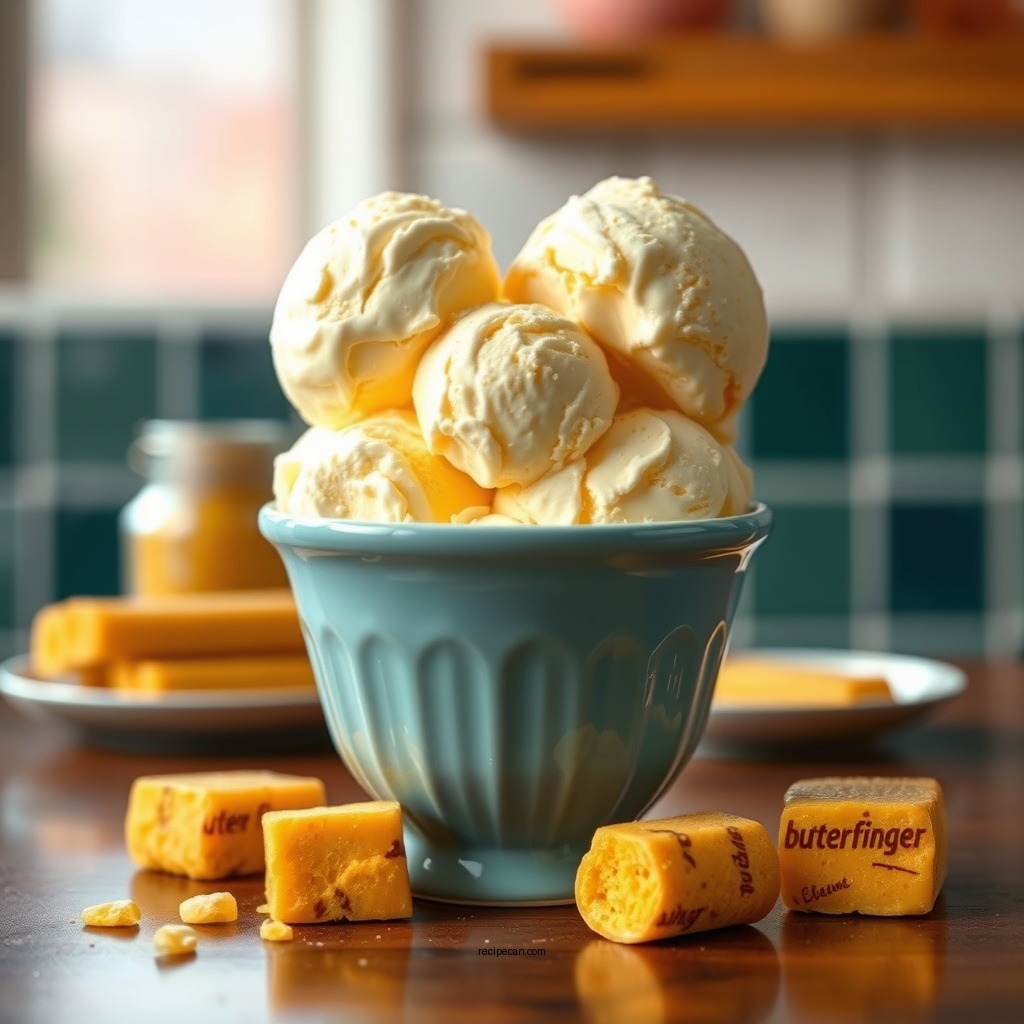 Ingredients You’ll Need - recipe for butterfinger ice cream