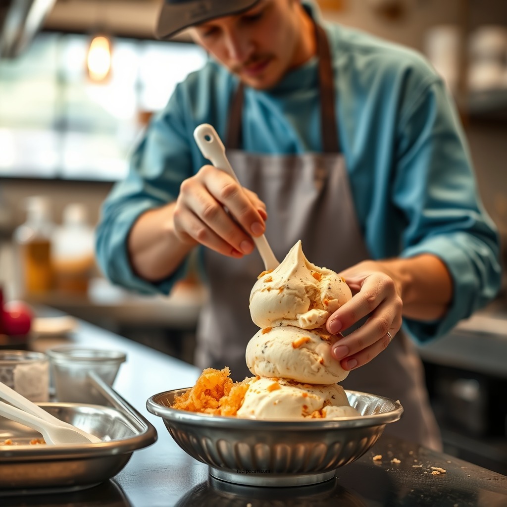 Step-by-Step Preparation - recipe for butterfinger ice cream