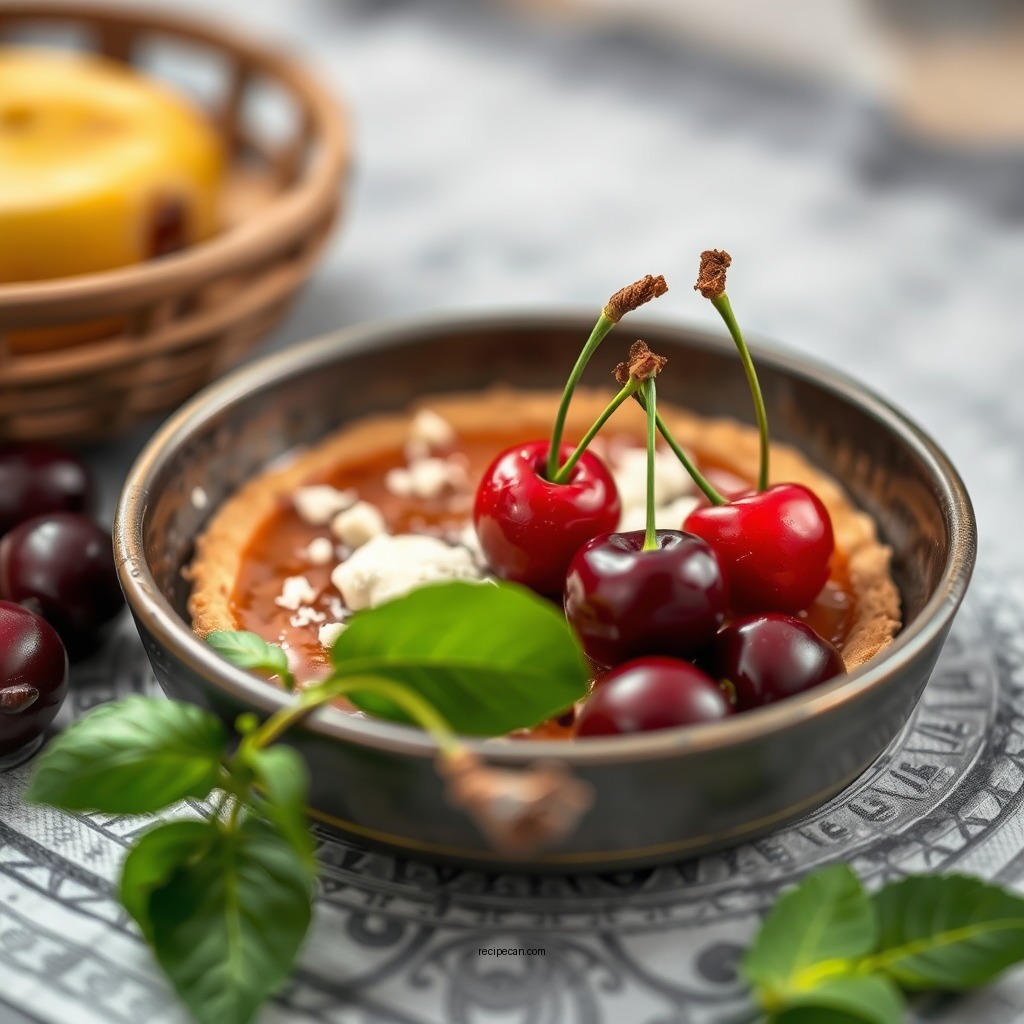 Ingredients You'll Need - recipe for cherry tart or pie