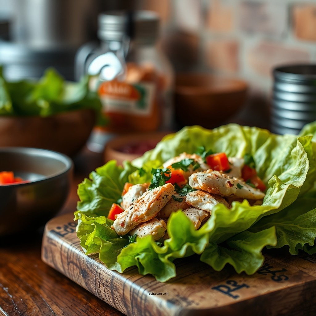 Ingredients You'll Need - recipe for chicken lettuce wraps