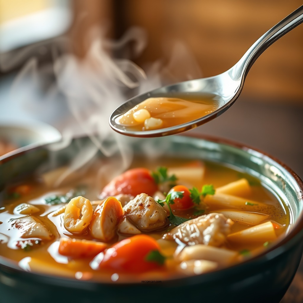 Flavor Enhancements - recipe for chicken soup without noodles