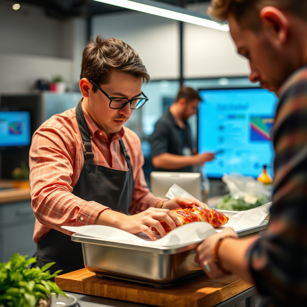Step-by-Step Preparation - recipe for chicken wrapped in bacon