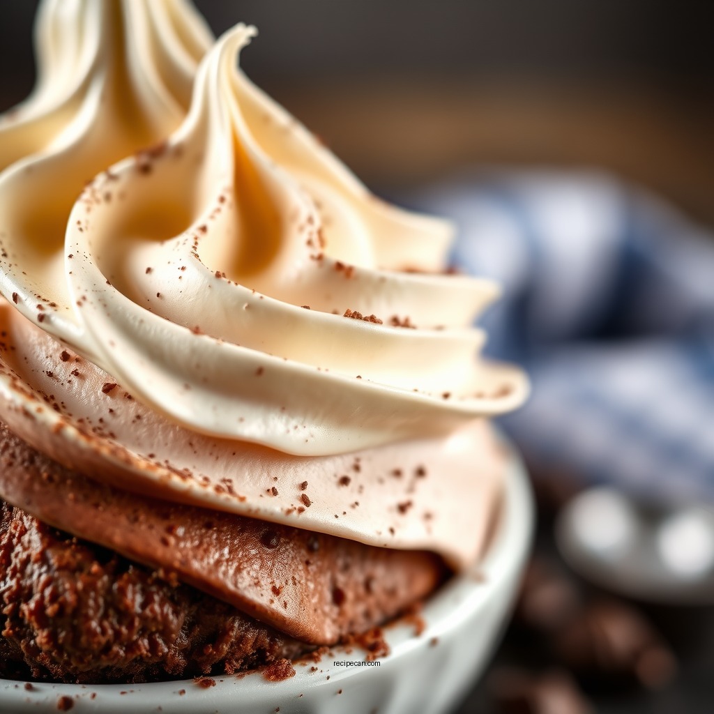Whipping the Cream - recipe for chocolate mousse easy