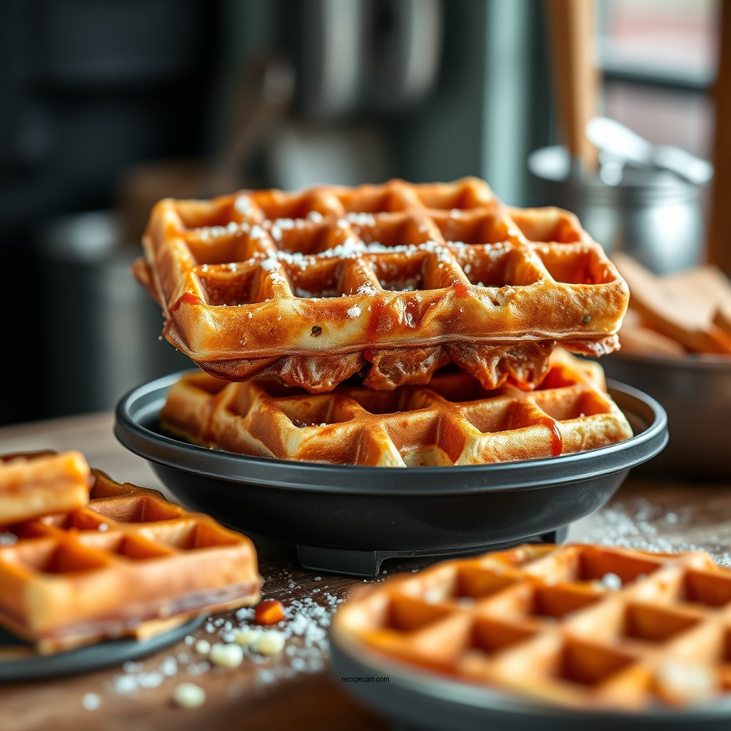 Essential Ingredients for Crispy Waffles - recipe for crispy waffles