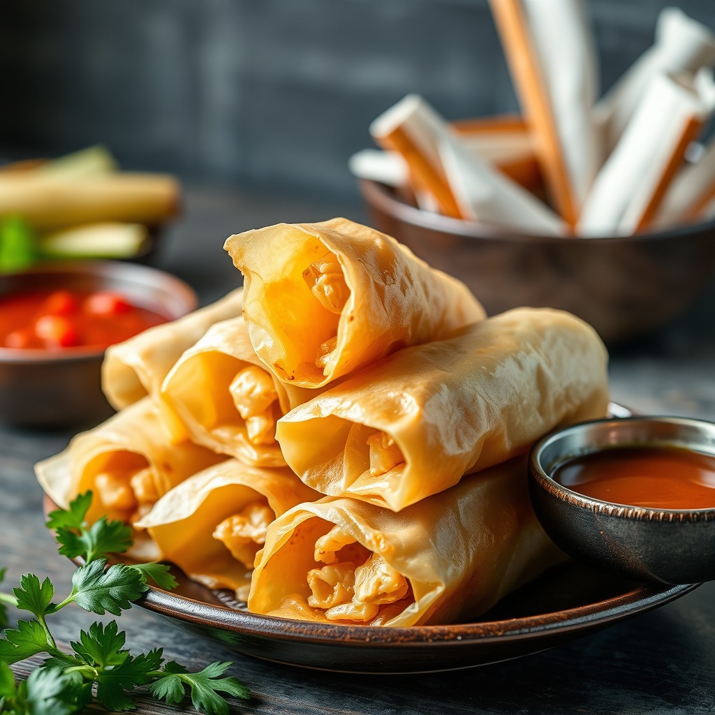 Essential Ingredients for Egg Rolls - recipe for egg rolls