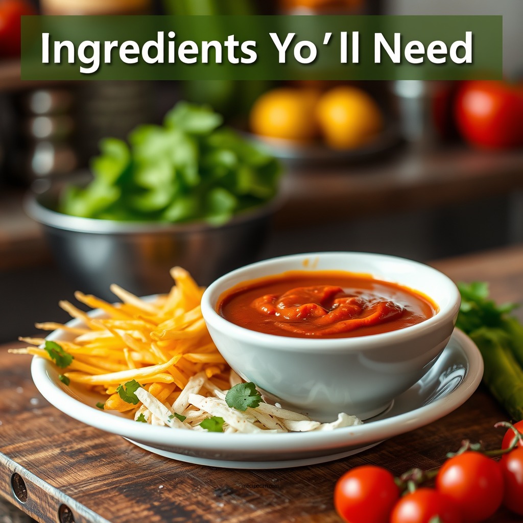 Ingredients You'll Need - recipe for enchilada sauce