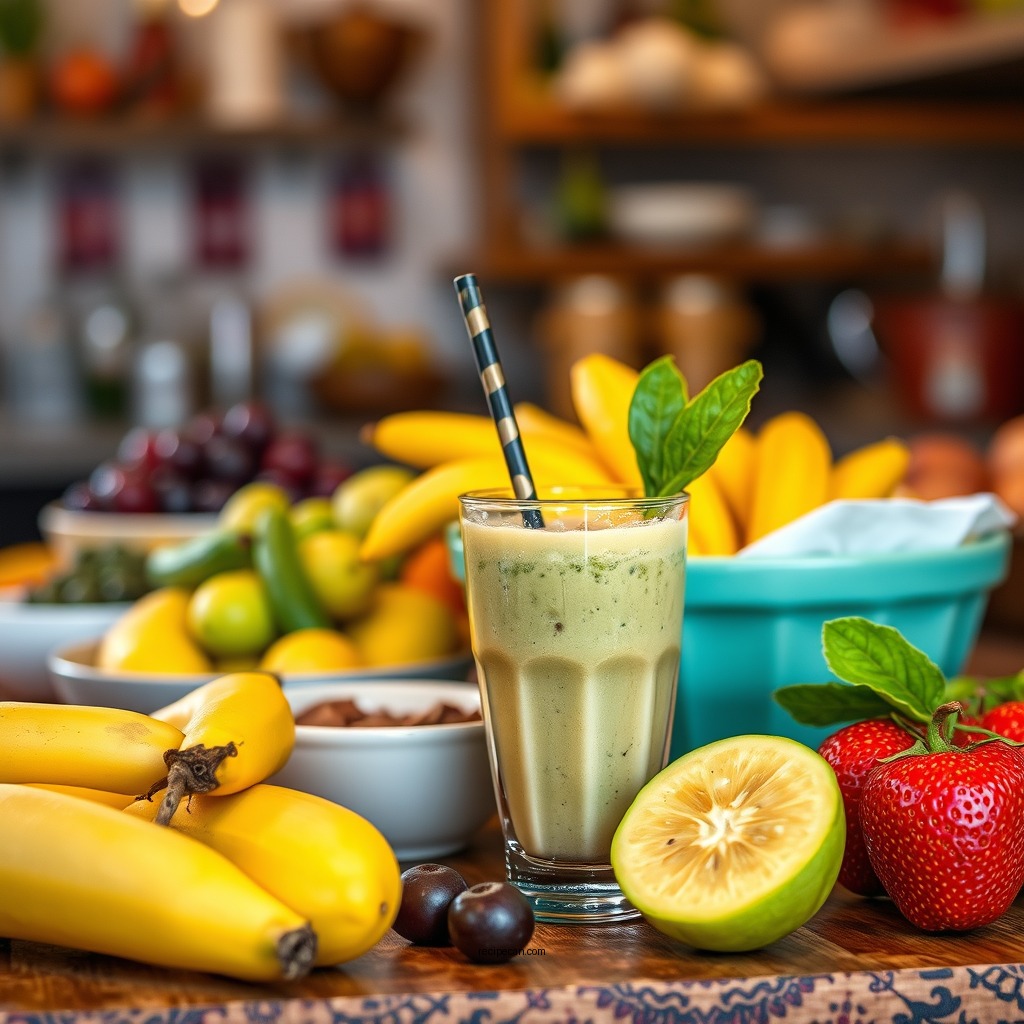 Choosing Your Fruits - recipe for fruit smoothie