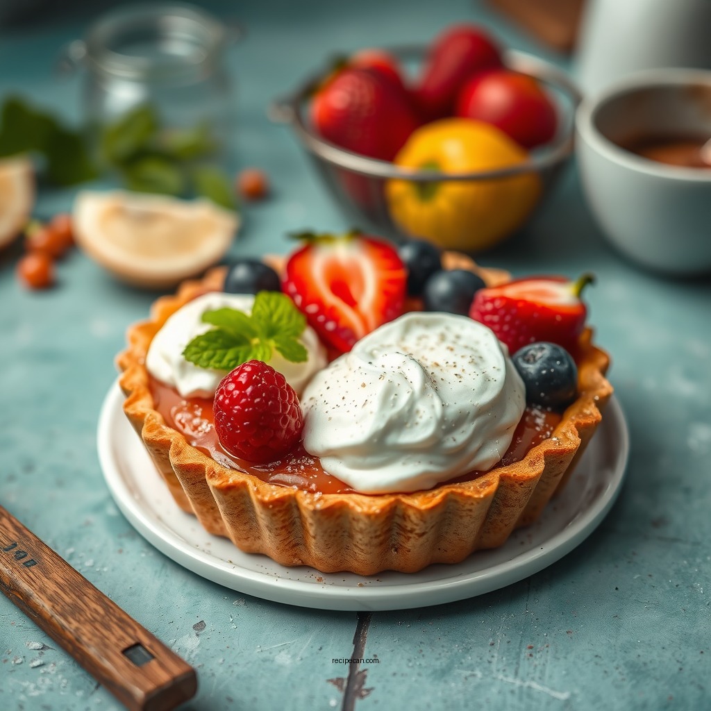 Ingredients You Will Need - recipe for fruit tart
