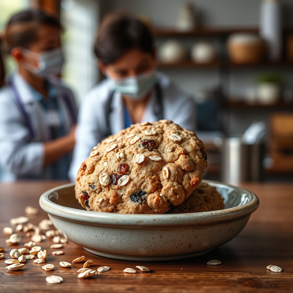Benefits of Oats in Cookies - recipe for healthy cookies with oats