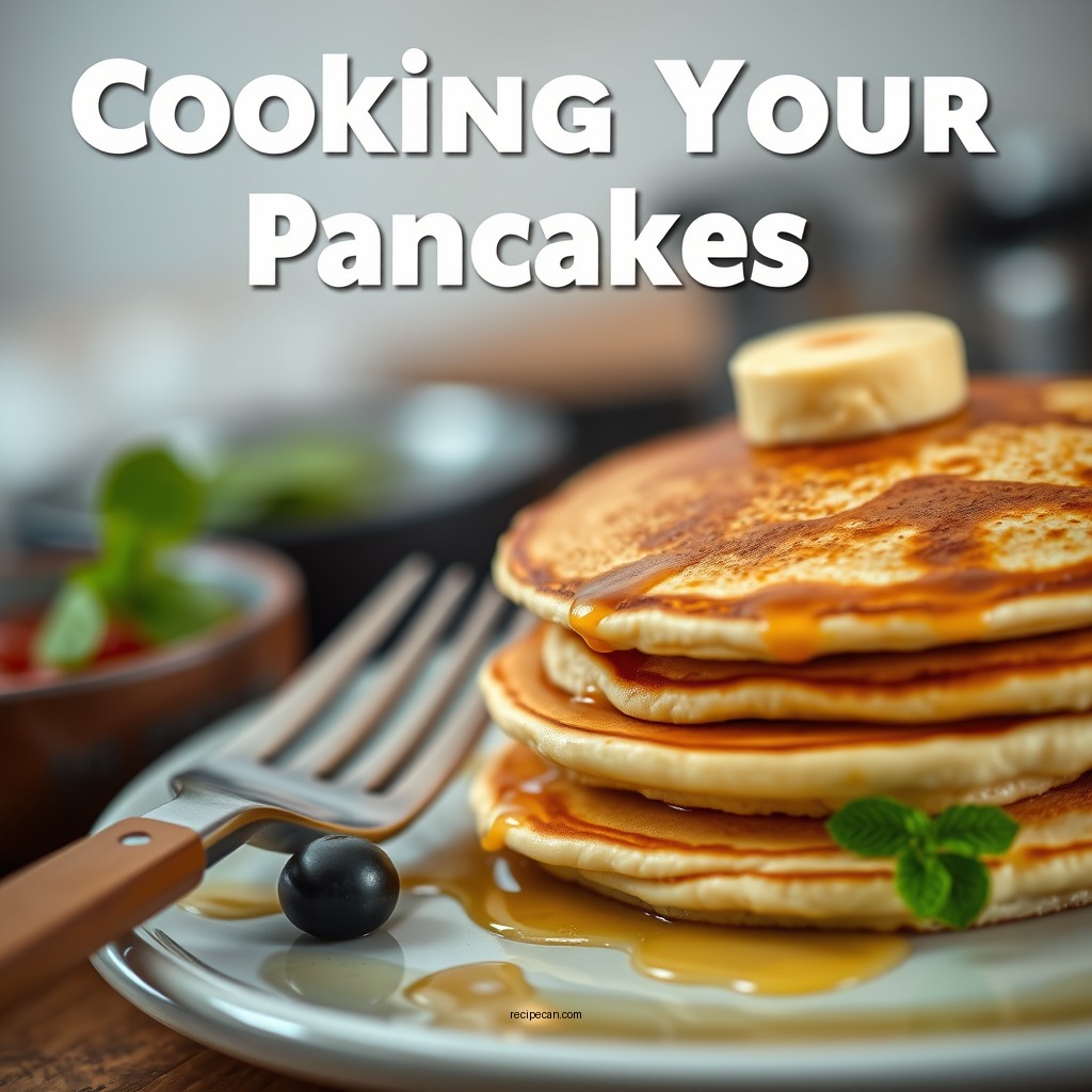 Cooking Your Pancakes - recipe for homemade pancakes