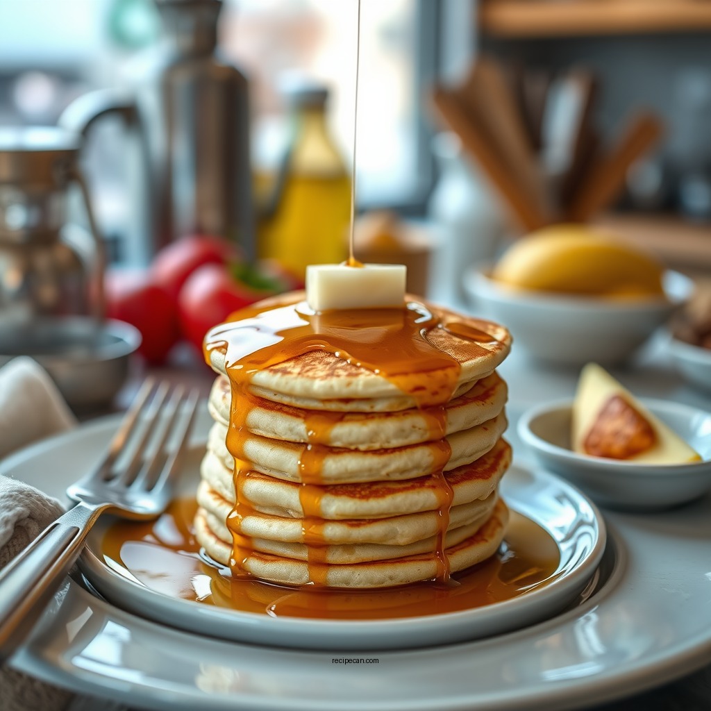 Essential Ingredients for Pancakes - recipe for homemade pancakes