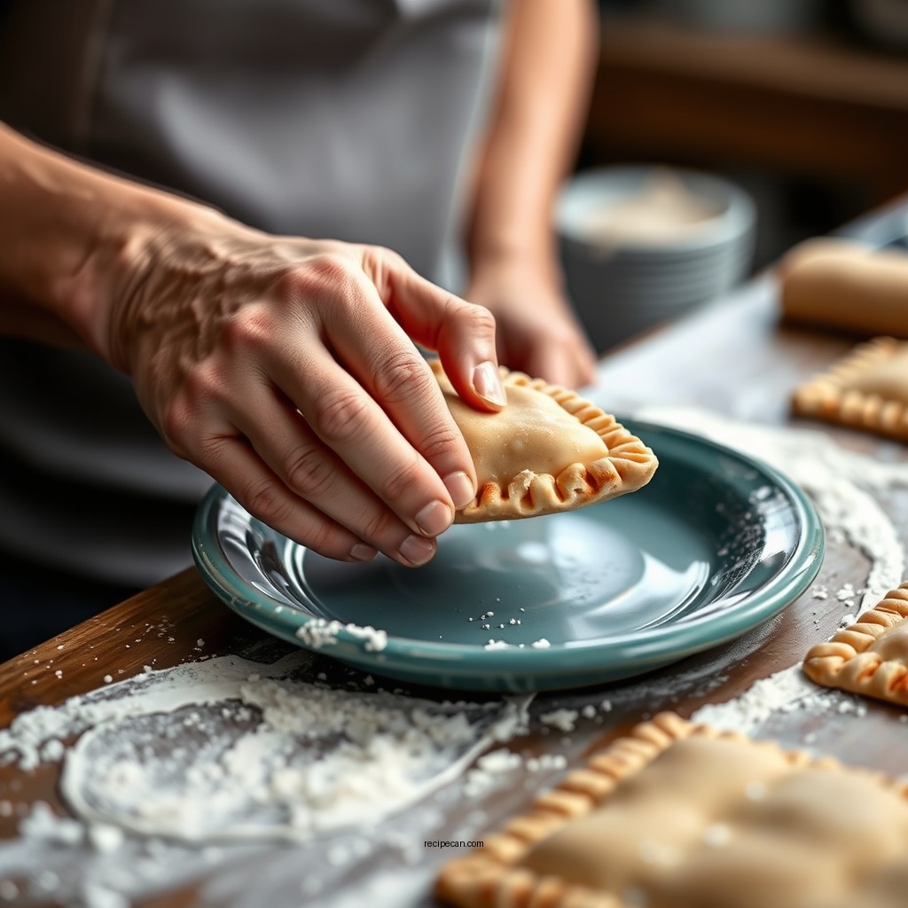 Preparing the Dough - recipe for homemade pop tarts