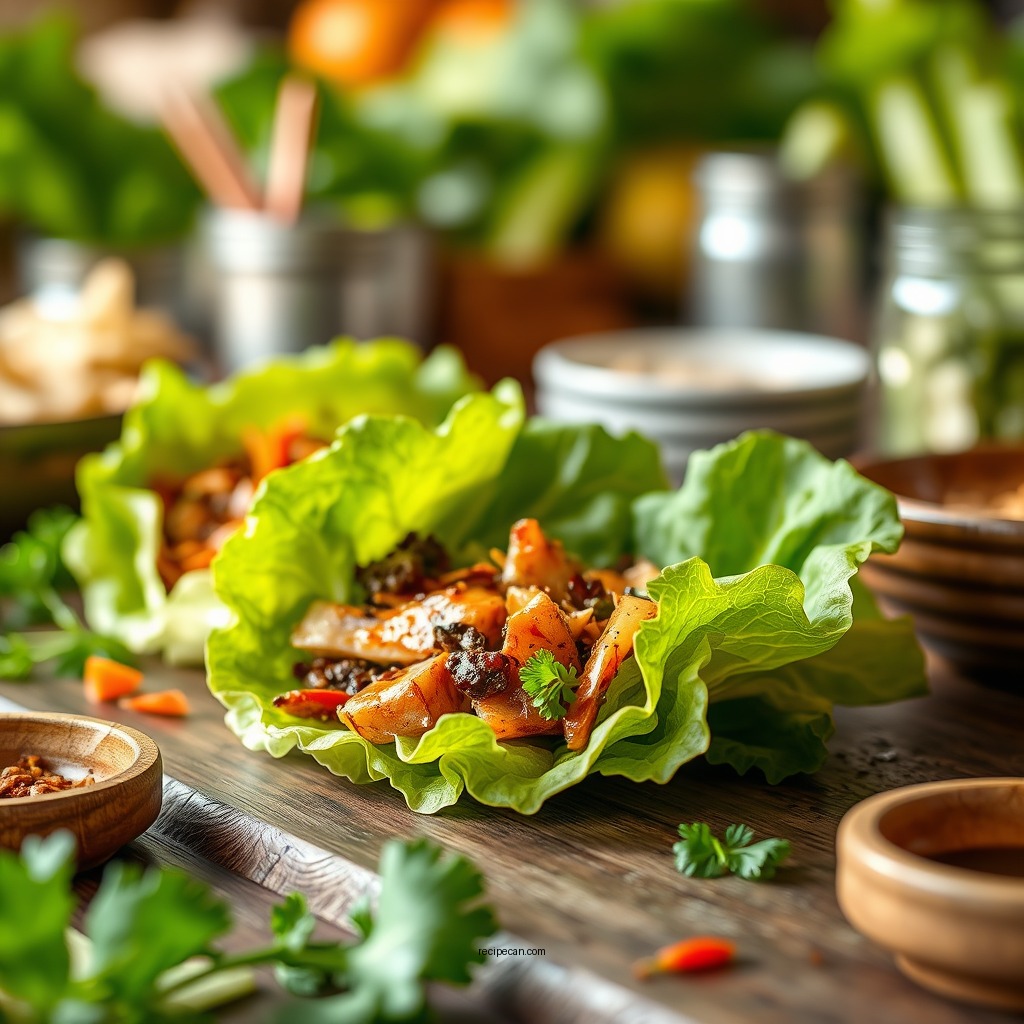 Choosing the Right Lettuce - recipe for lettuce wrap