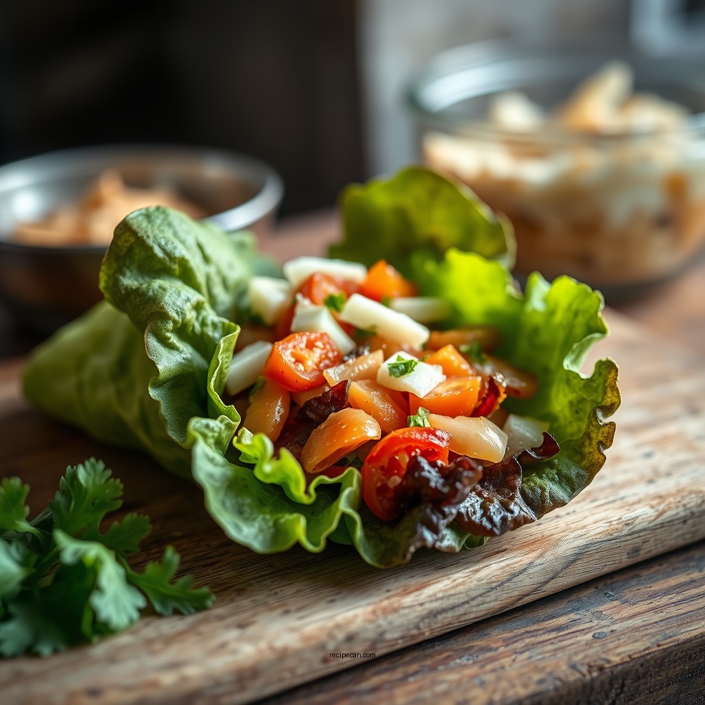 Essential Ingredients for Your Filling - recipe for lettuce wrap