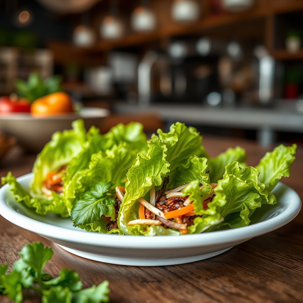 Choosing the Right Lettuce - recipe for lettuce wraps