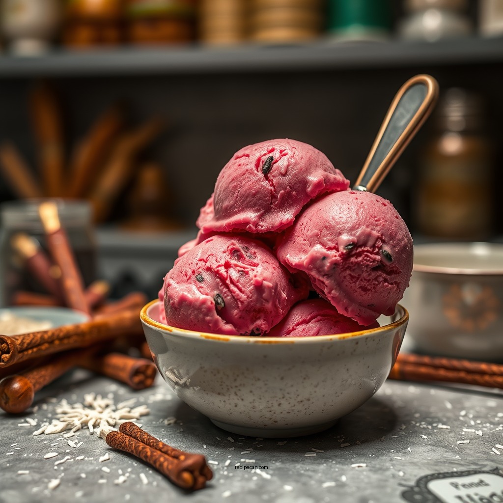Preparing the Base - recipe for licorice ice cream