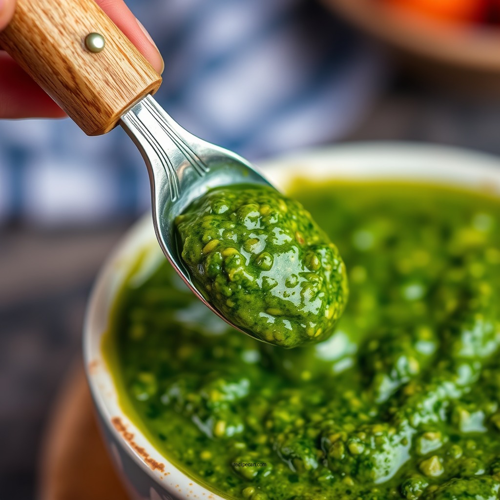 Tips for the Best Flavor - recipe for making pesto sauce