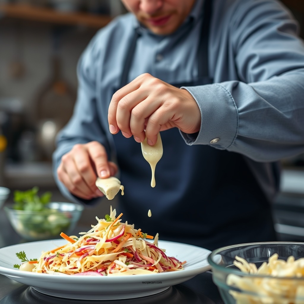 Step-by-Step Preparation - recipe for marzetti coleslaw dressing