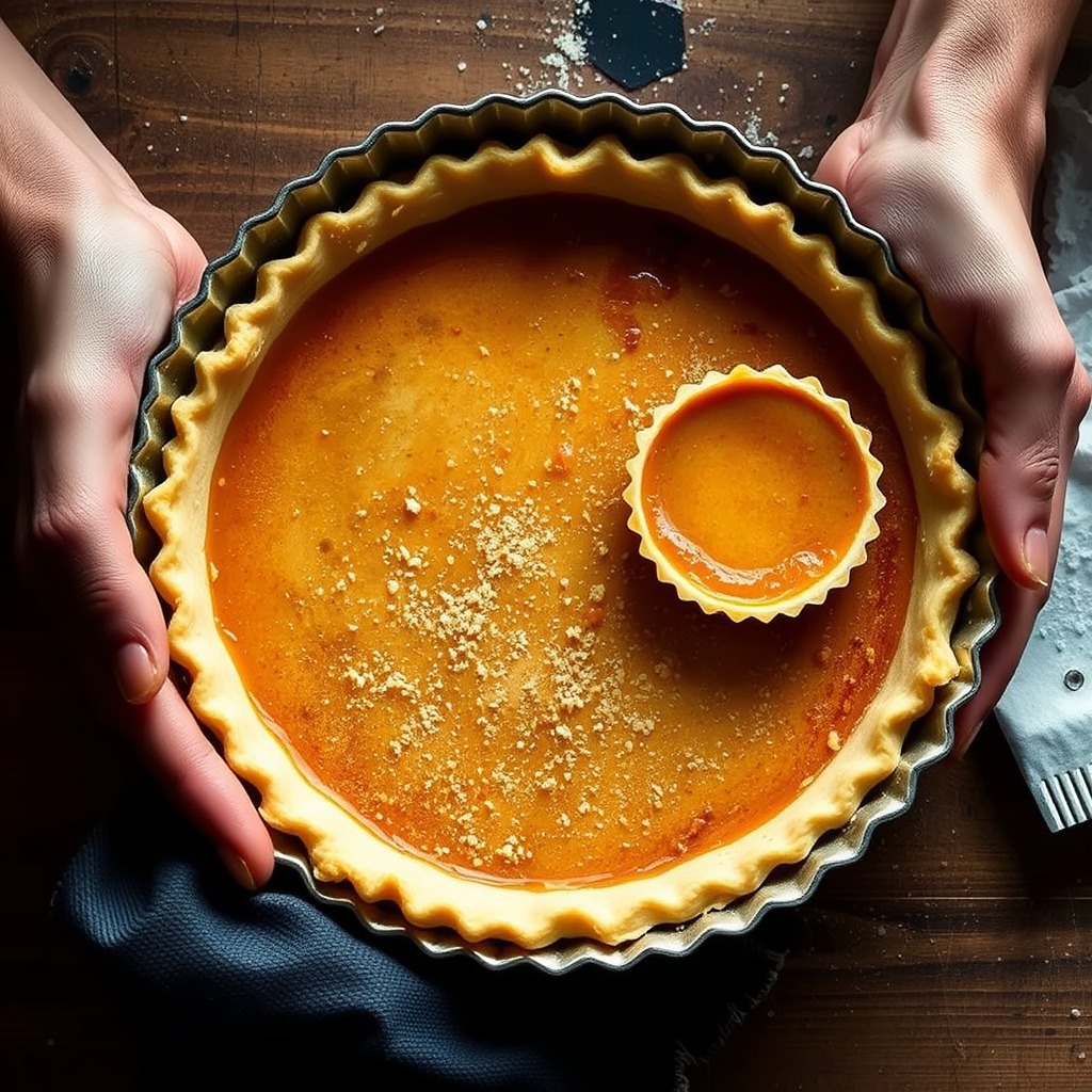 Preparing the Tart Crust - recipe for mini tarts