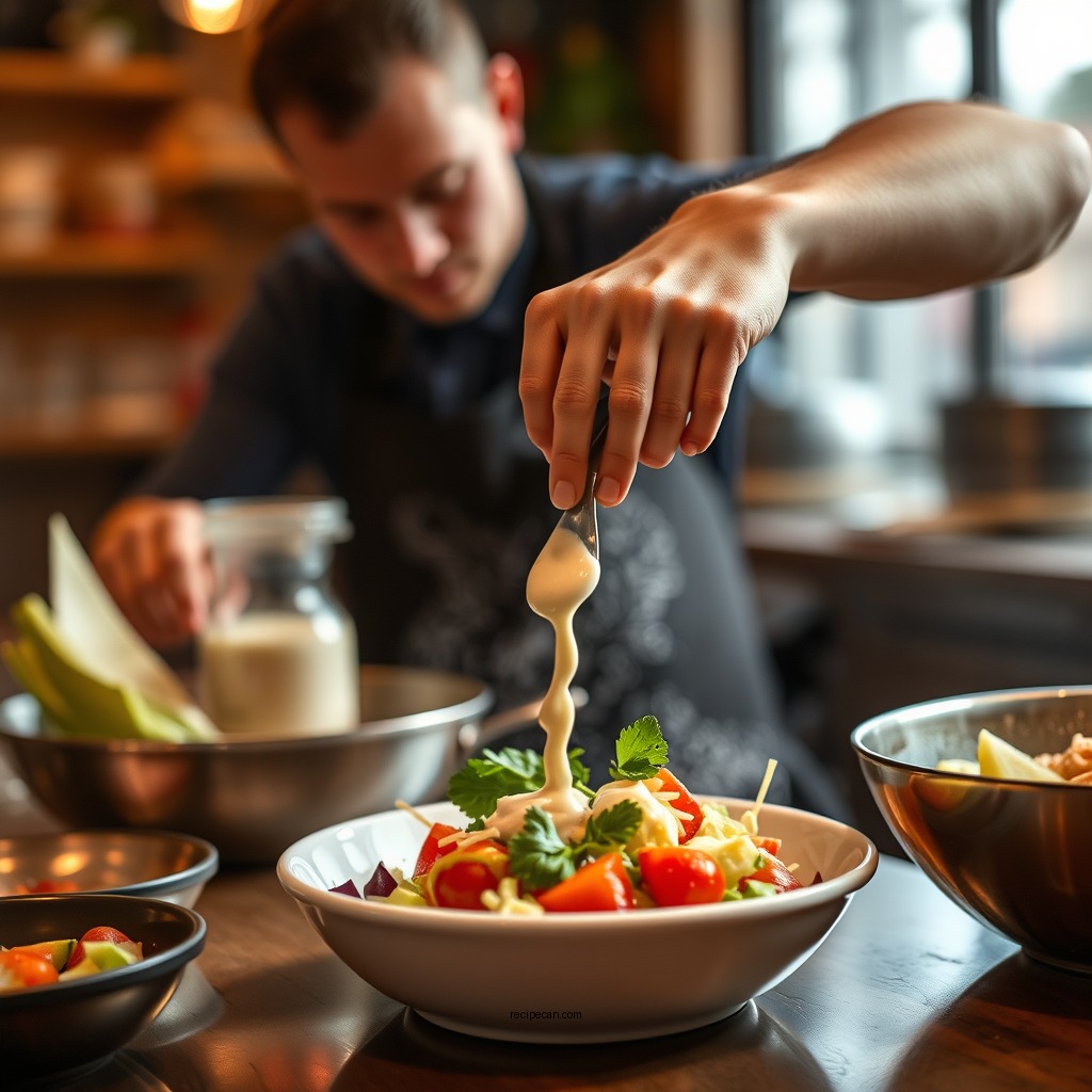 Step-by-Step Preparation - recipe for miracle whip salad dressing