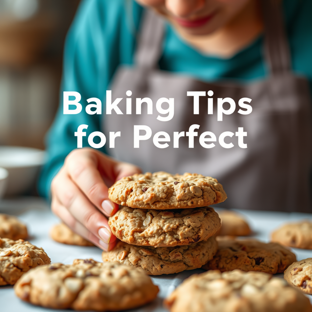Baking Tips for Perfect Cookies - recipe for oatmeal cookies