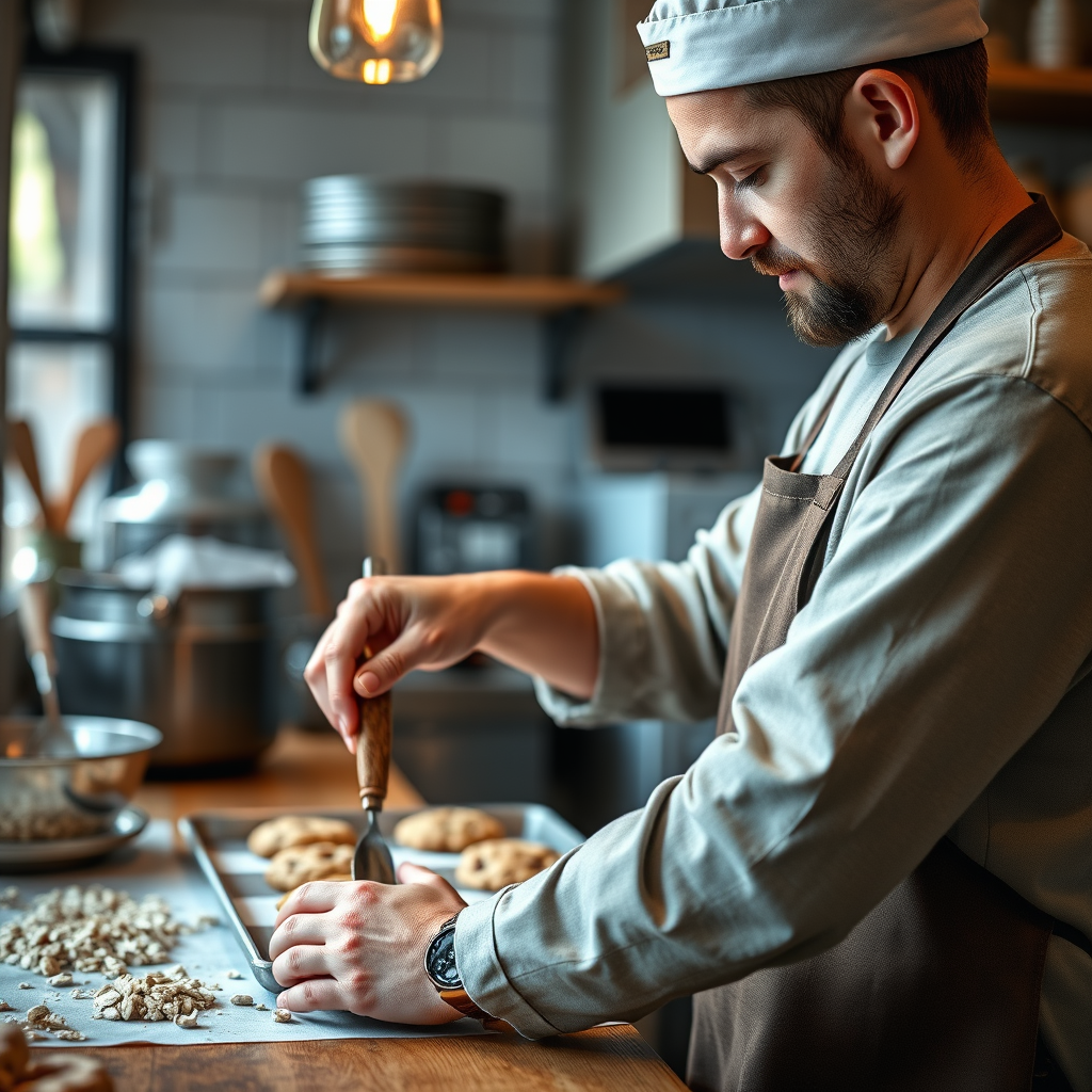 Step-by-Step Instructions - recipe for oatmeal cookies