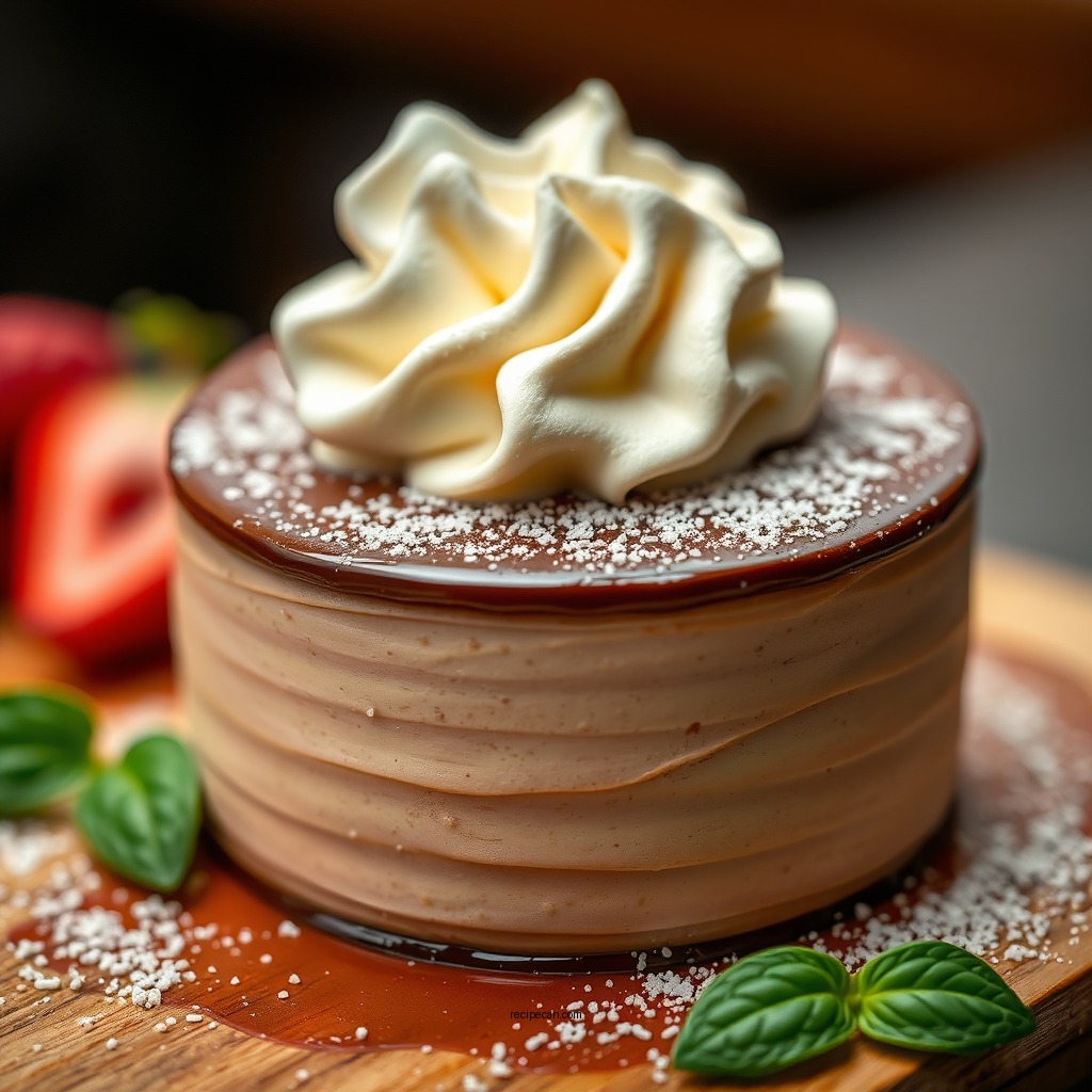 Making the Mousse Filling - recipe for olive garden black tie mousse cake