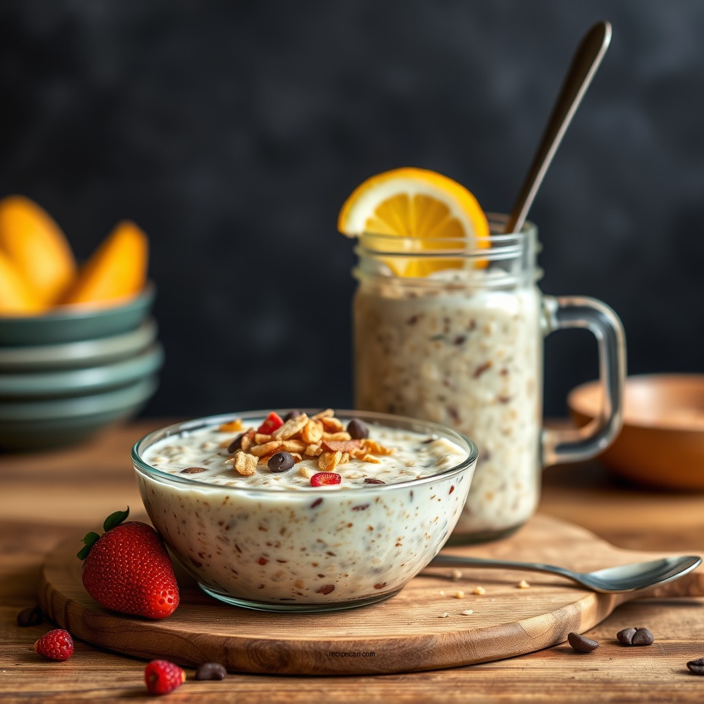 Customization Ideas - recipe for overnight oats