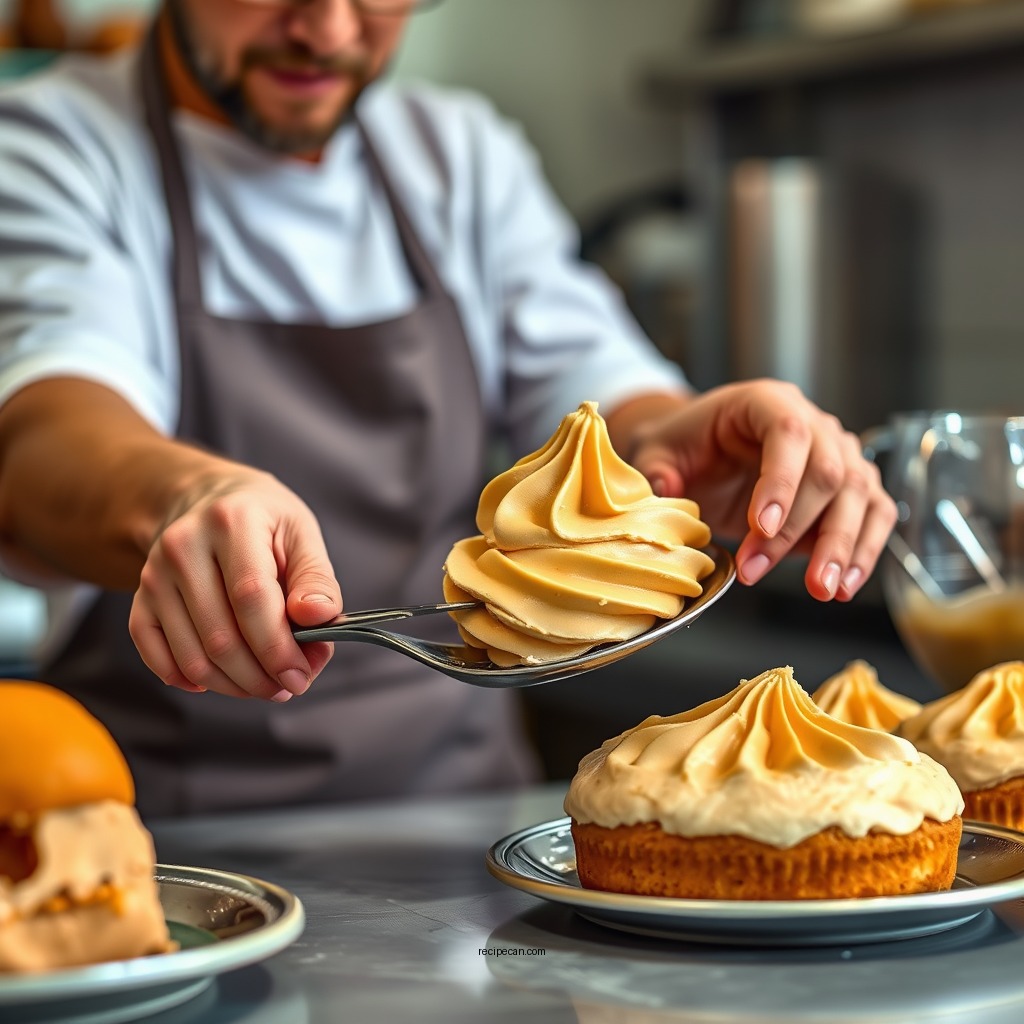 Preparation Steps - recipe for peanut butter icing with cream cheese