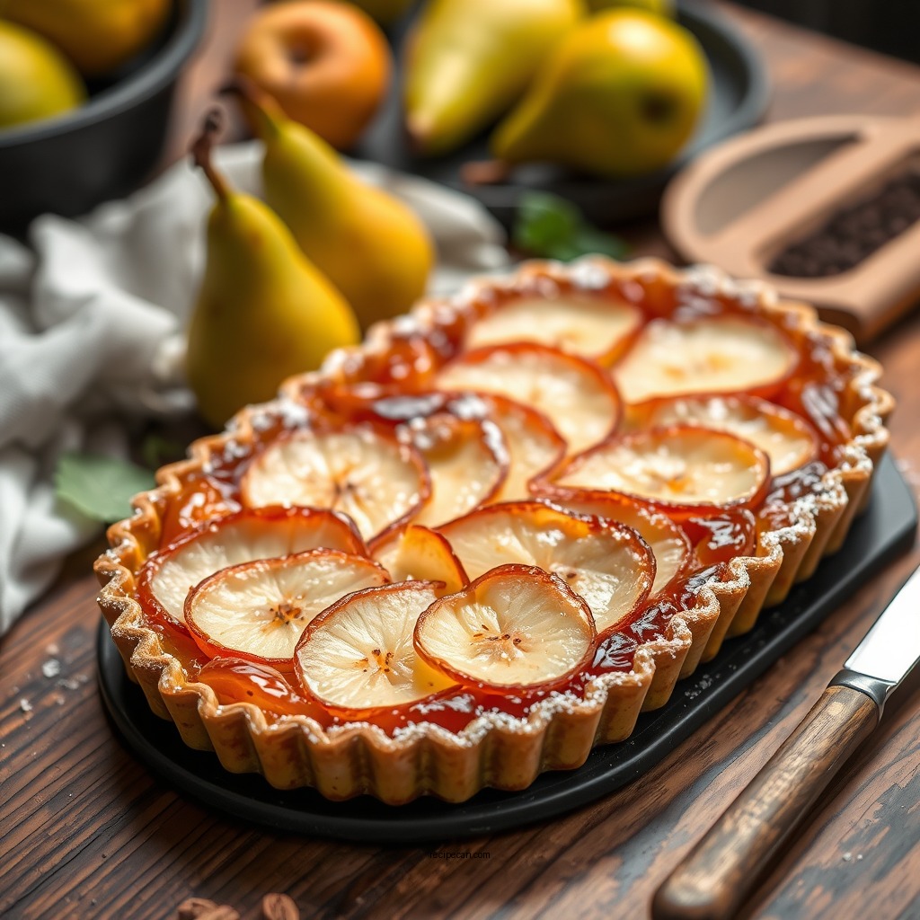 Ingredients You Will Need - recipe for pear tarte tatin