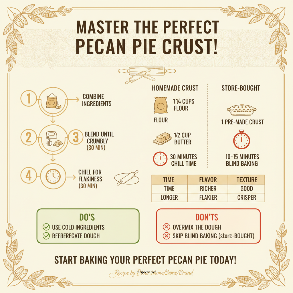 recipe for pecan pie - Data Infographic and Statistics