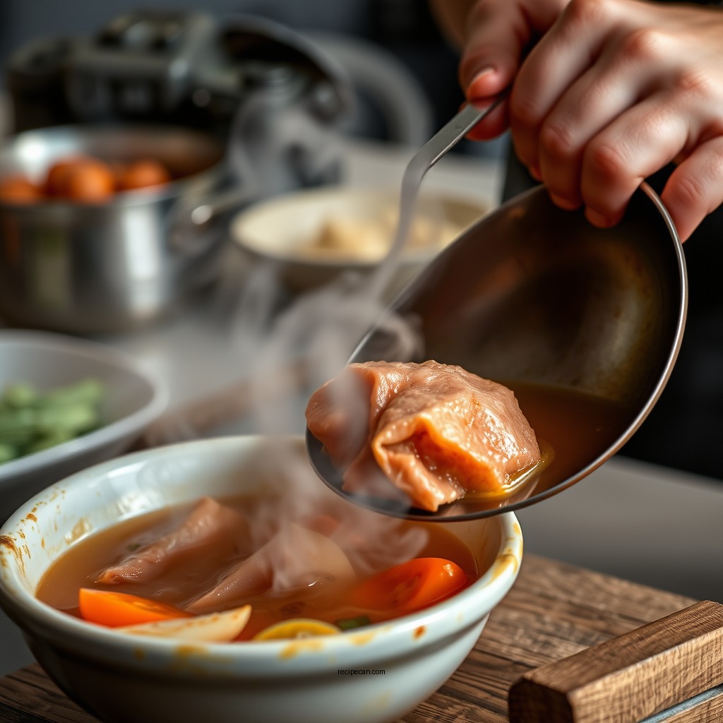 Cooking Method - recipe for piggy soup