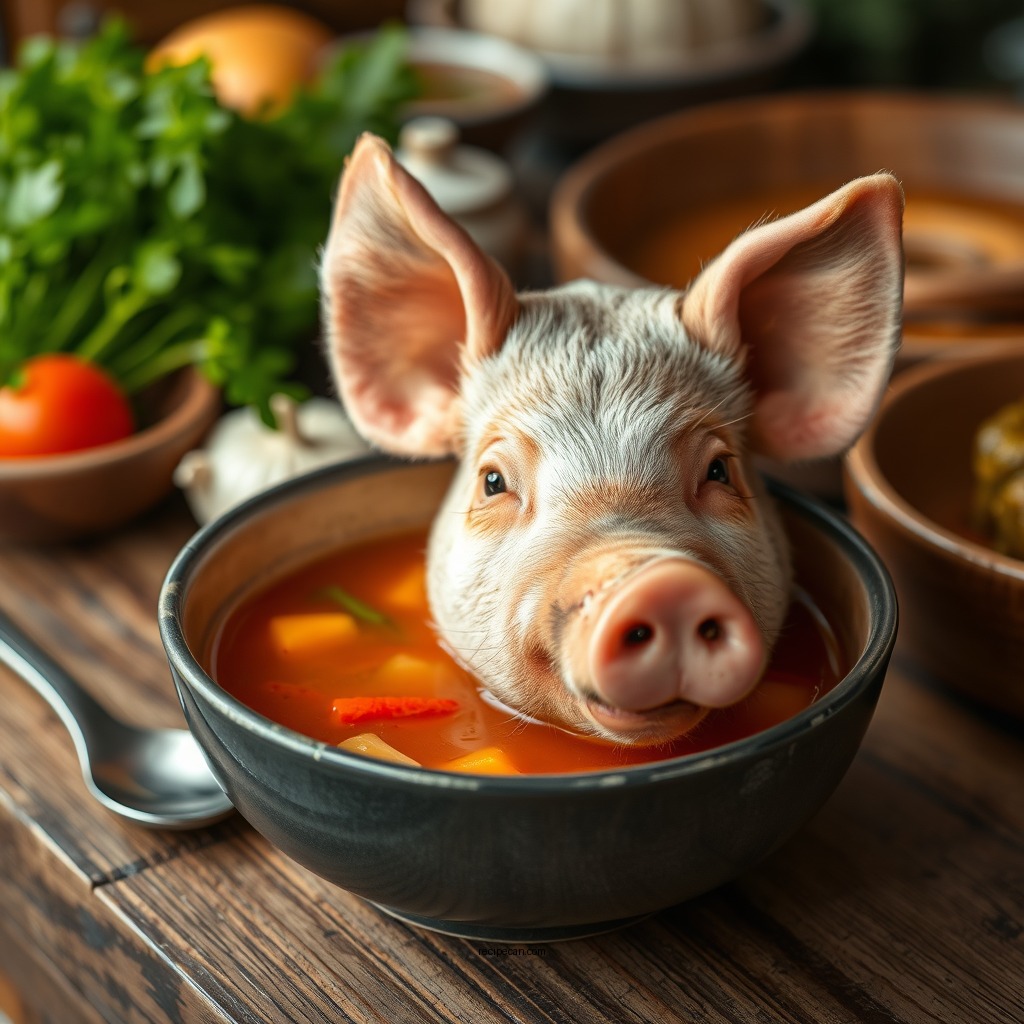 Ingredients You'll Need - recipe for piggy soup