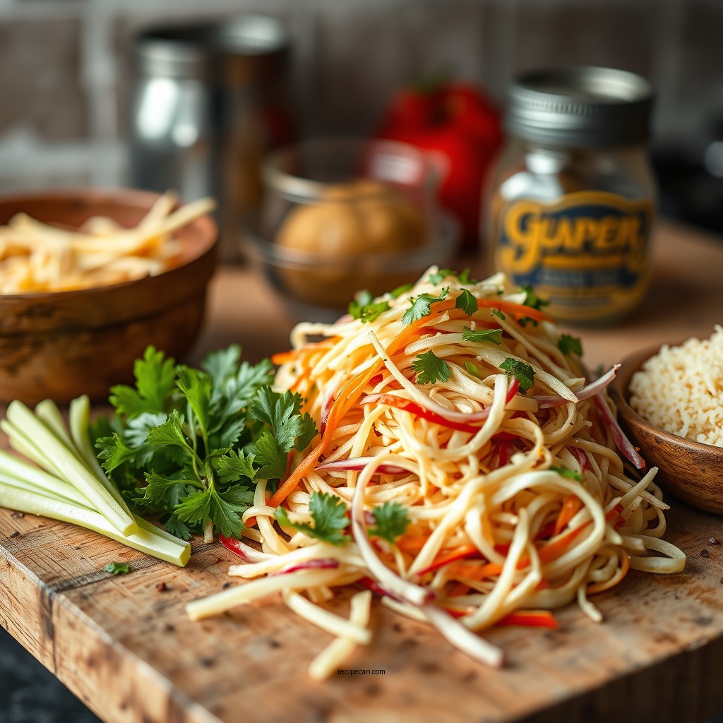 Ingredients You'll Need - recipe for ramen noodle coleslaw
