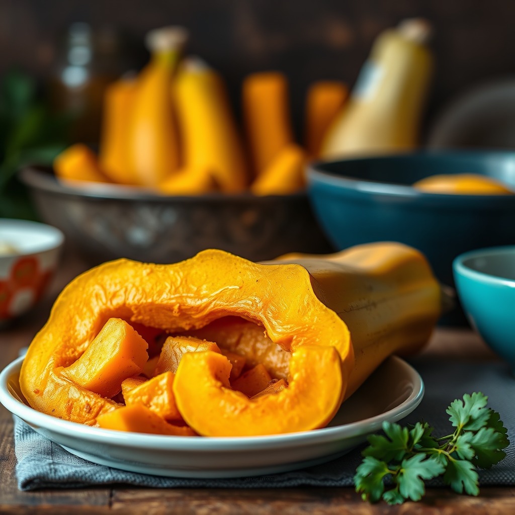 Choosing the Right Butternut Squash - recipe for roasted butternut squash
