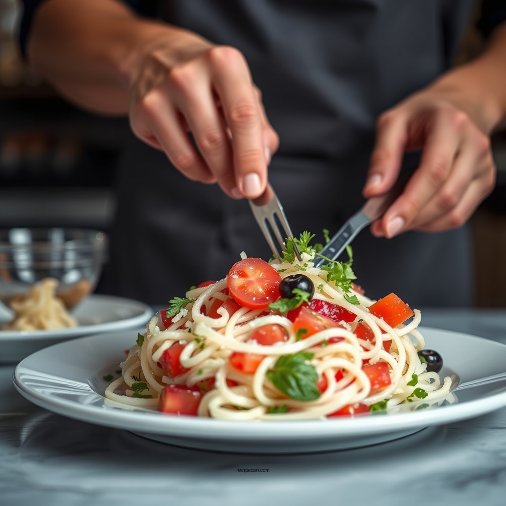 Step-by-Step Cooking Instructions - recipe for rosa marina salad