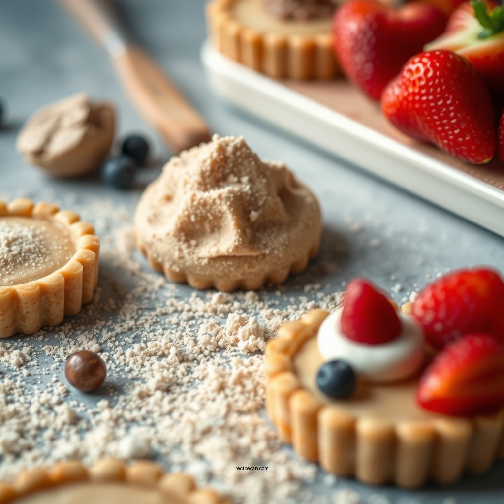 Essential Ingredients for Sand Tarts - recipe for sand tarts