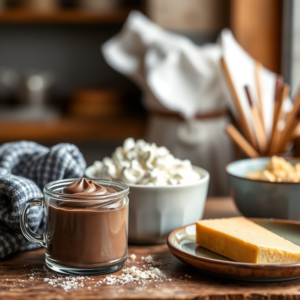 Ingredients You'll Need - recipe for simple chocolate mousse