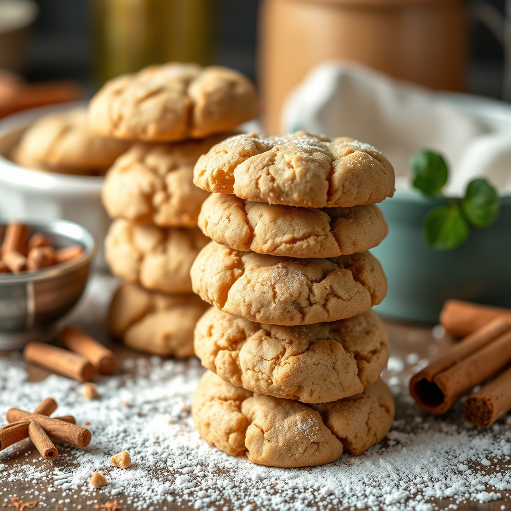Essential Ingredients for Snickerdoodle Cookies - recipe for snickerdoodle cookies