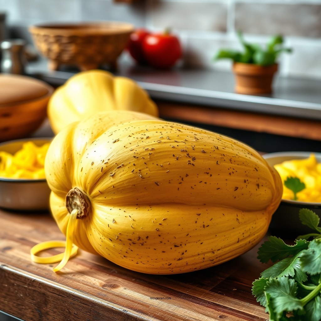 Choosing the Right Spaghetti Squash - recipe for spaghetti squash