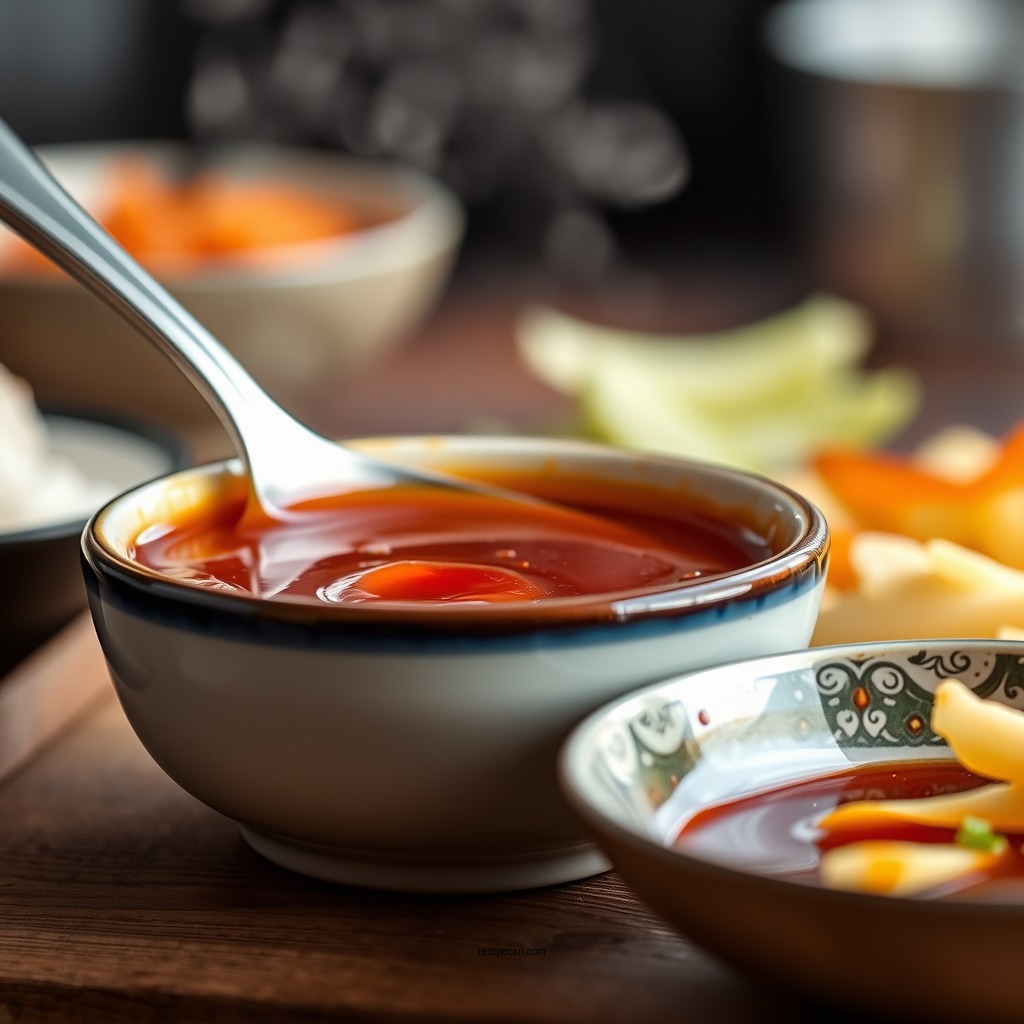 Flavor Variations - recipe for sweet and sour sauce