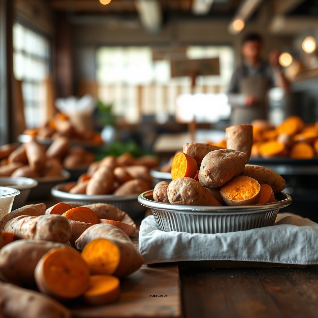 Selecting the Right Sweet Potatoes - recipe for sweet potato pie