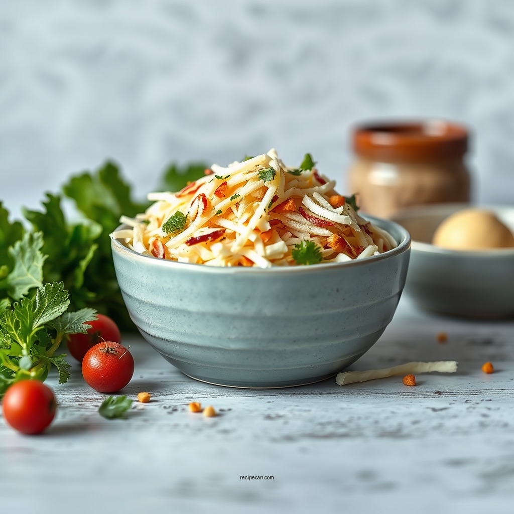 Ingredients You’ll Need - recipe for tangy coleslaw
