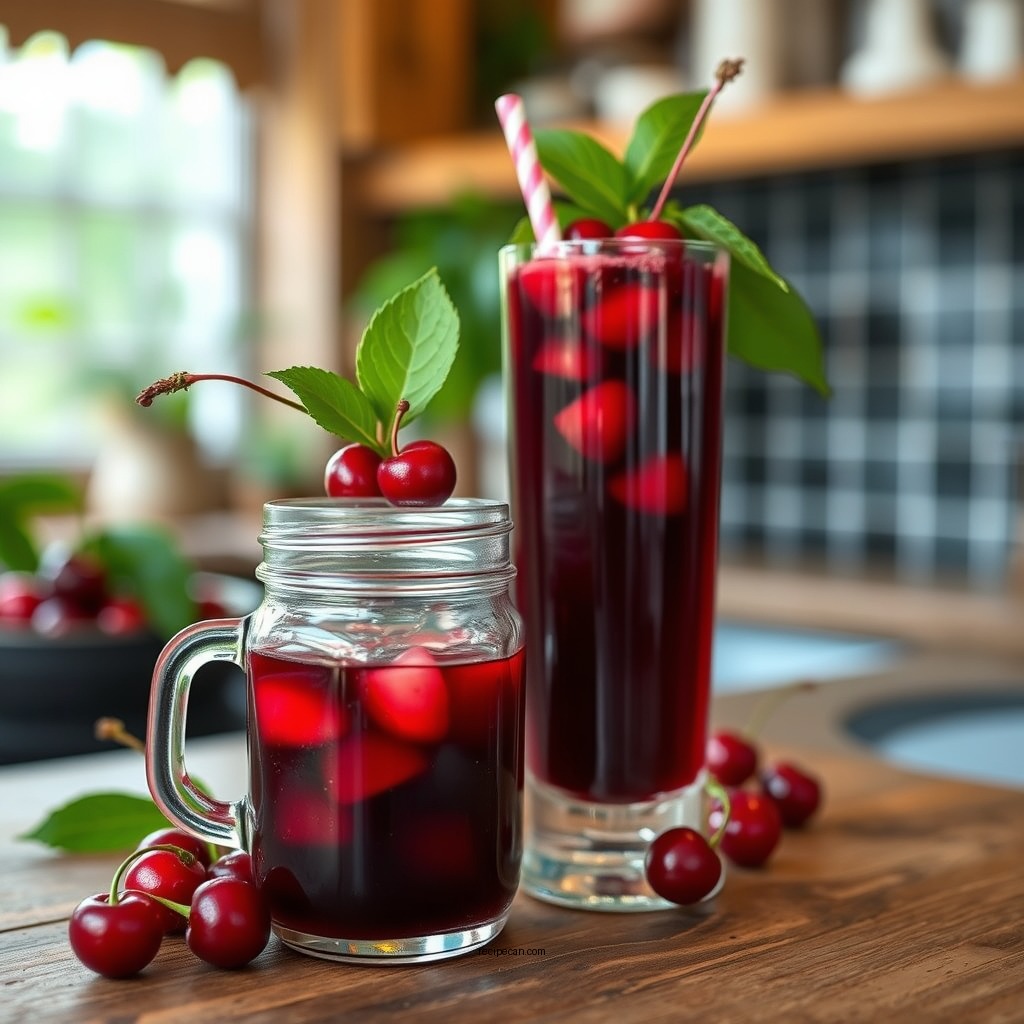 Benefits of Tart Cherry Juice - recipe for tart cherry juice