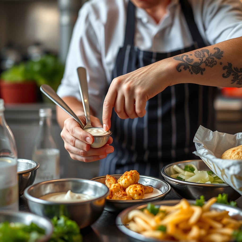Quick Preparation Steps - recipe for tartar sauce
