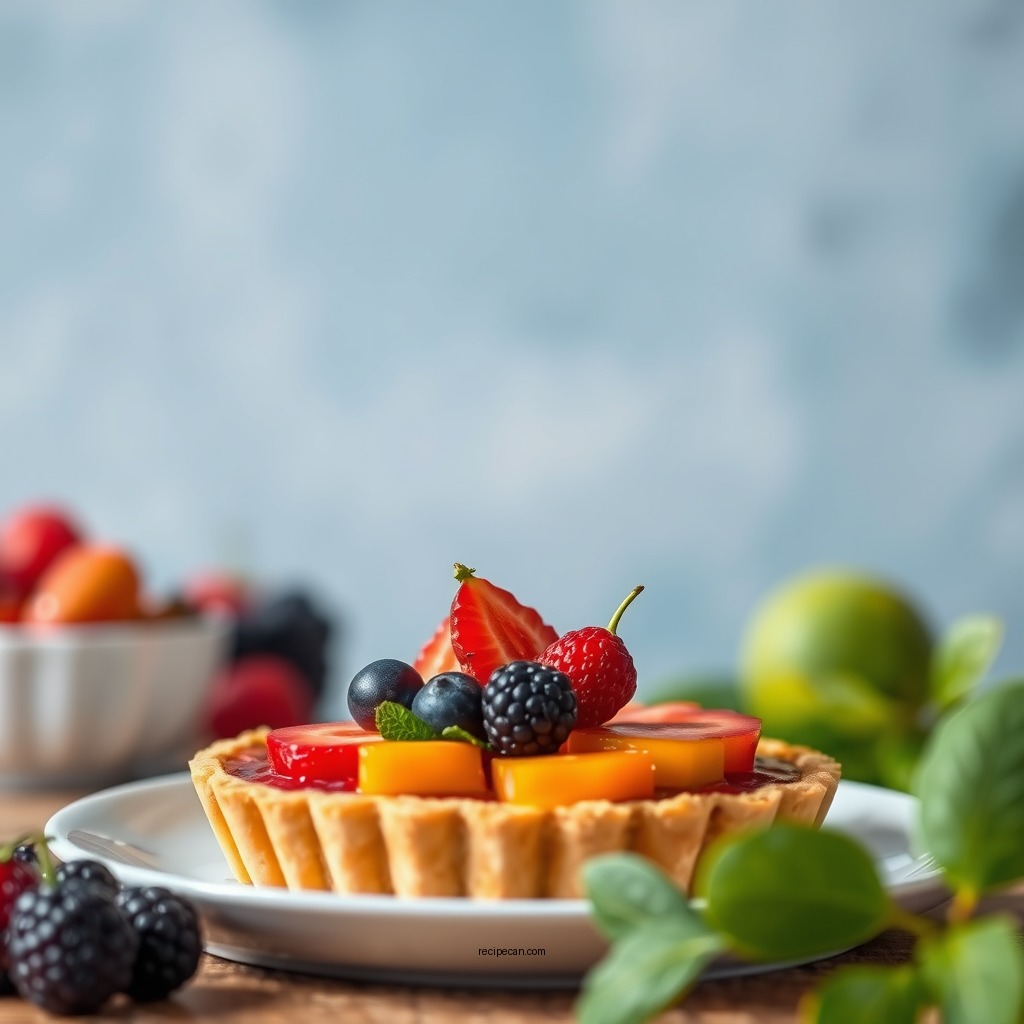 Classic Fruit Tart Recipe - recipe for tarts