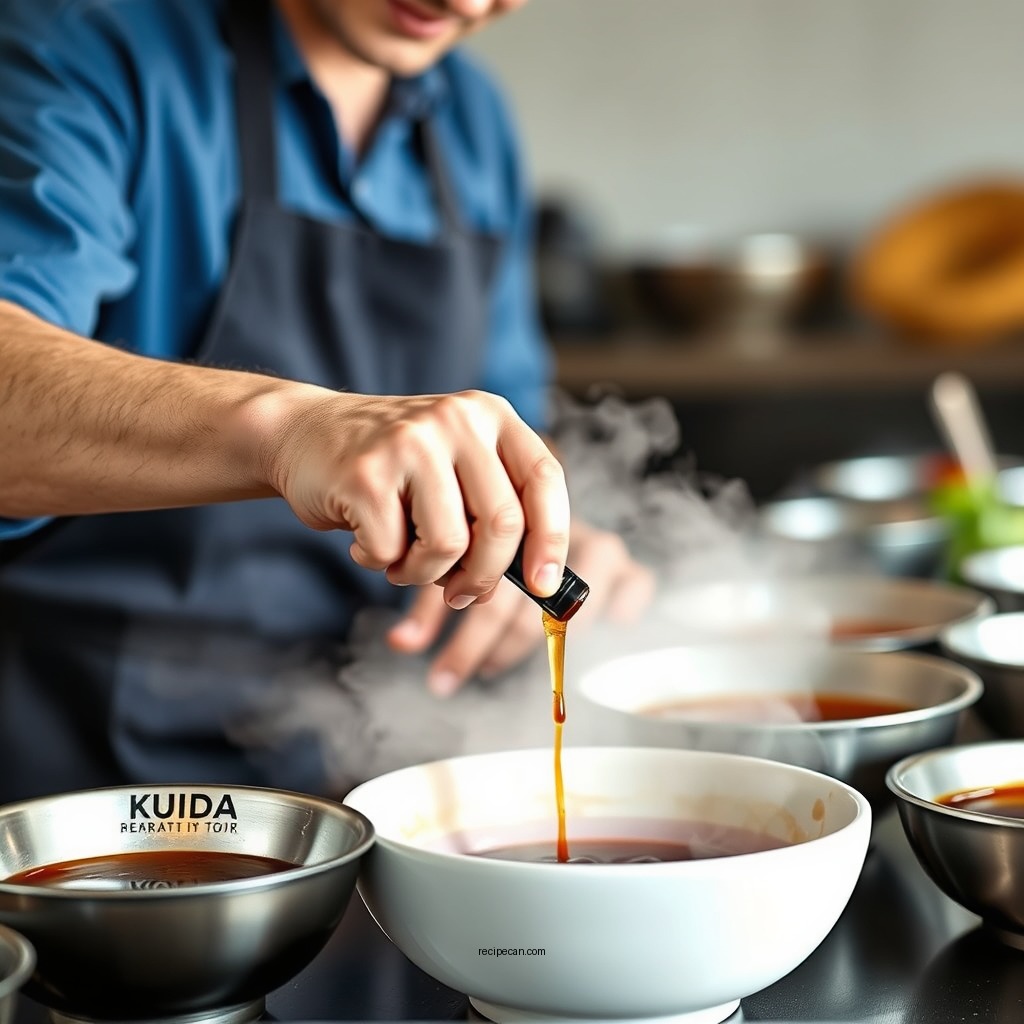 Step-by-Step Preparation - recipe for teriyaki sauce