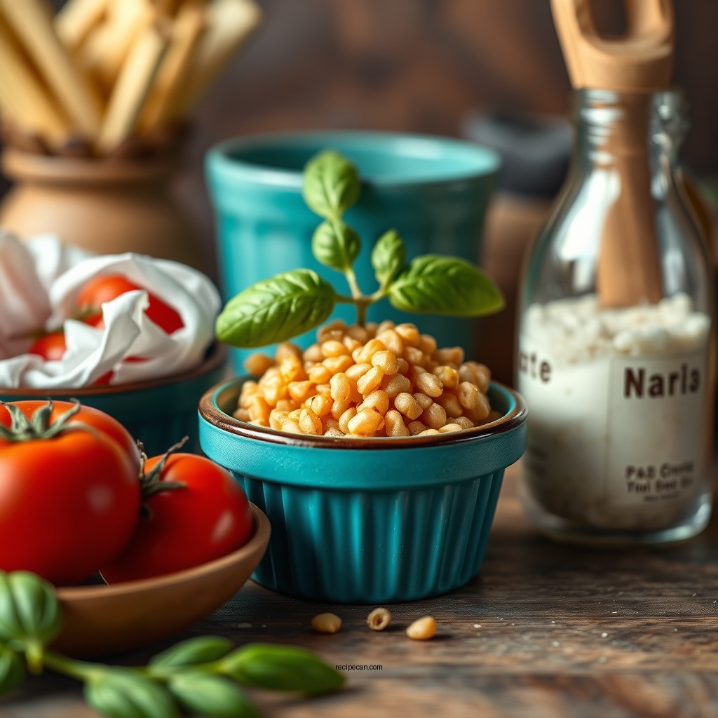 Essential Ingredients for Tomato Pie - recipe for tomato pie