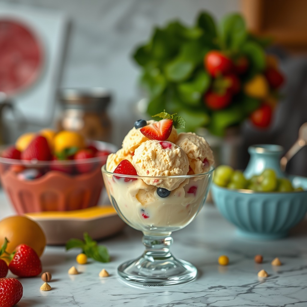 Ingredients You'll Need - recipe for tutti frutti ice cream