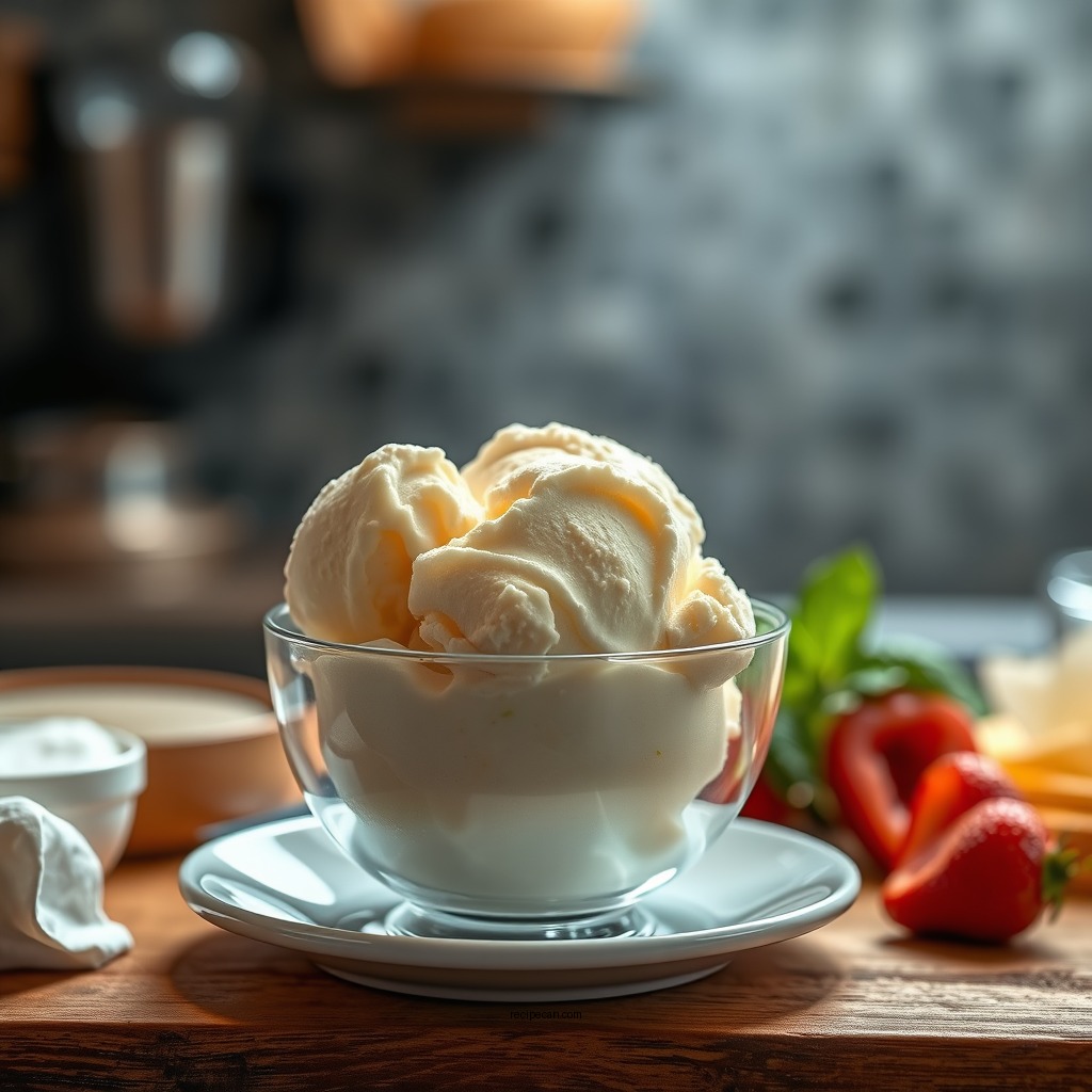 Ingredients Needed - recipe for vanilla ice cream cuisinart